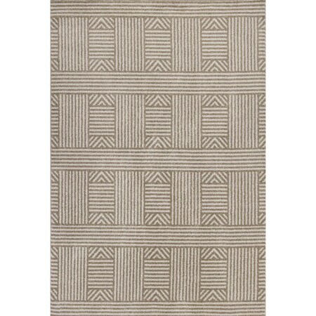 Palacedesigns 7 ft. 7 in. x 10 ft. 10 in. UV-Treated Polypropylene Beige Area Rug PA3657264